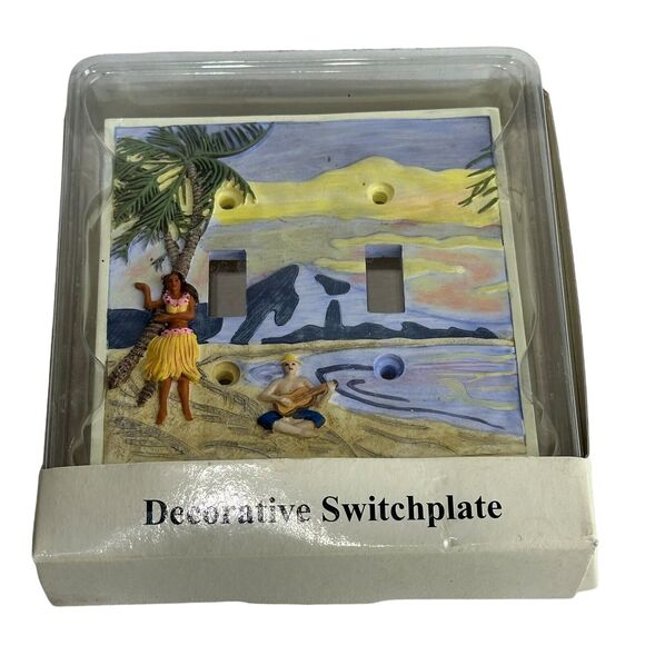 paul brent beach sun surf art Decorative switch plate Cover Room Decor - Picture 4 of 4